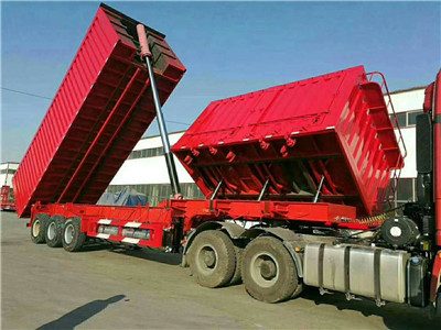 自卸半掛車(chē) 自卸半掛車(chē)